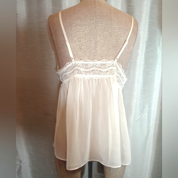 Royal Party Dress, TAG, Mini Ivory Lace Empire Waist, beige Skirt+Camisole, 6 - Picture 12 of 14